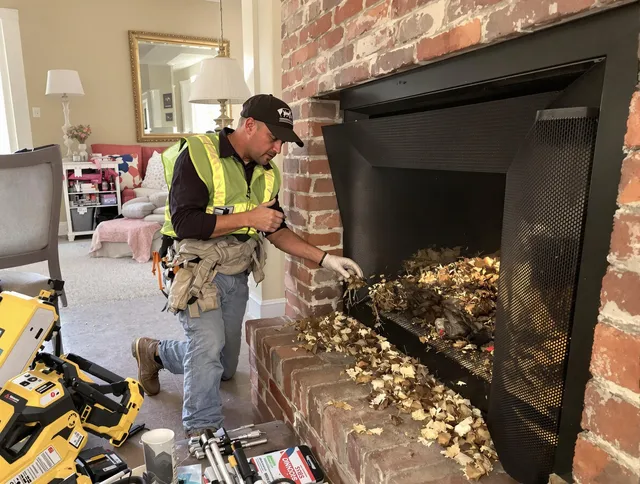 Safe screening installation by Port Wentworth Chimney Sweep in Port Wentworth, GA