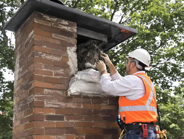 Humane removal of debris and animals by Port Wentworth Chimney Sweep in Port Wentworth, GA