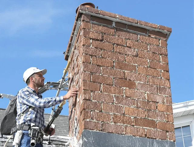 Brickwork for a chimney rebuild by Port Wentworth Chimney Sweep in Port Wentworth, GA