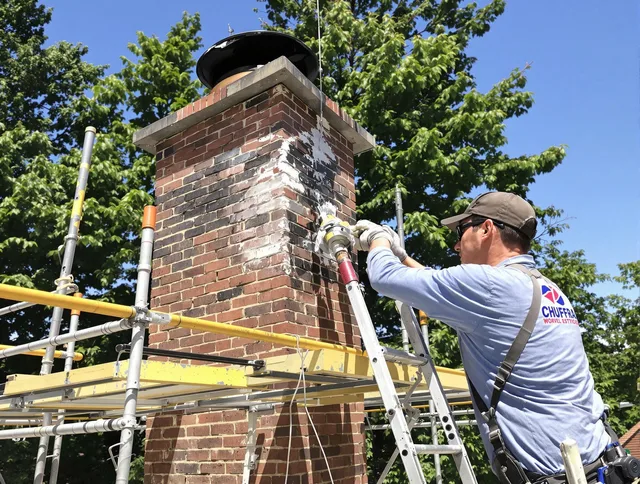 Structural chimney repair by Port Wentworth Chimney Sweep in Port Wentworth, GA